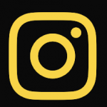 Yellow Instagram icon